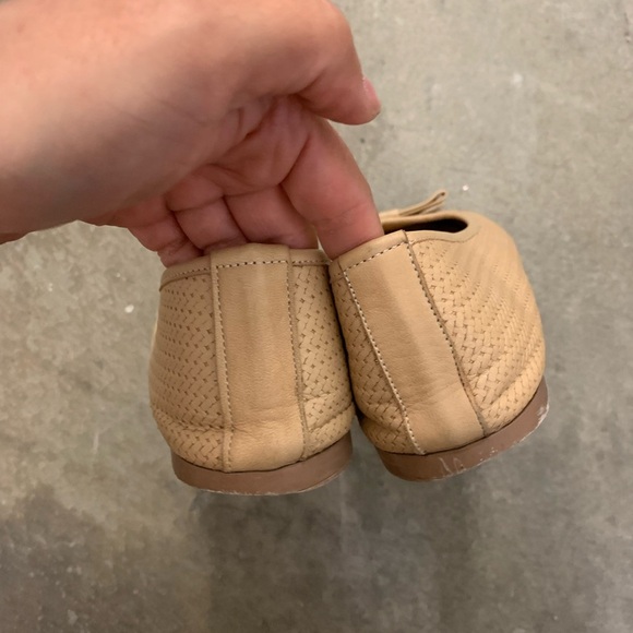 Ateliers woven leather ballet flats - Picture 4 of 6